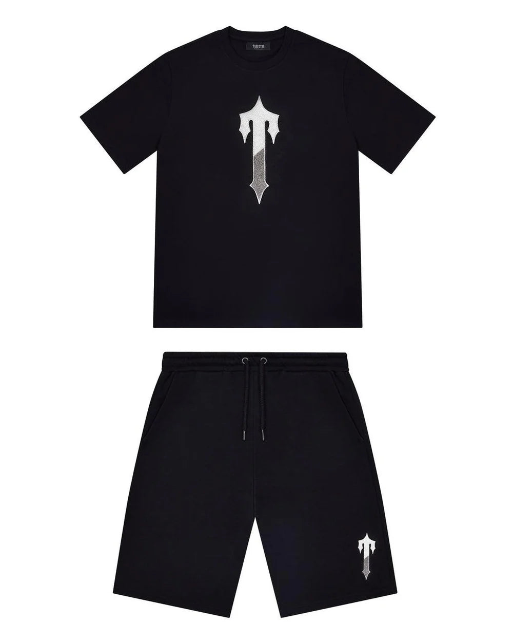 Trapstar Irongate T Short Set - Black/Grey