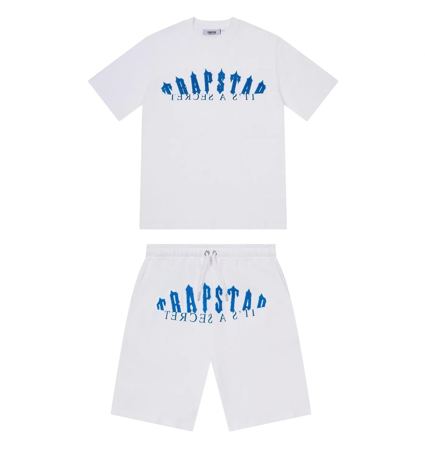 Trapstar De-Con Arch Short Set - White/Blue
