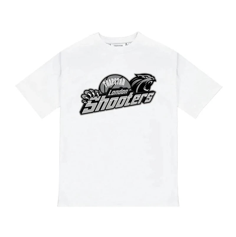 Trapstar Shooters T-Shirt - White Monochrome Edition