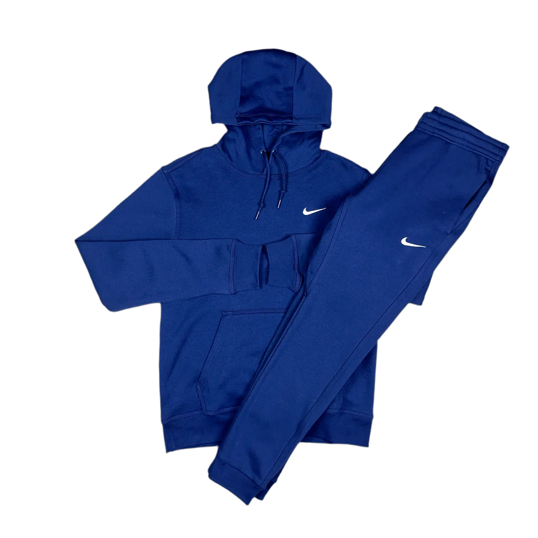 Nike Classic Club Tracksuit - Navy