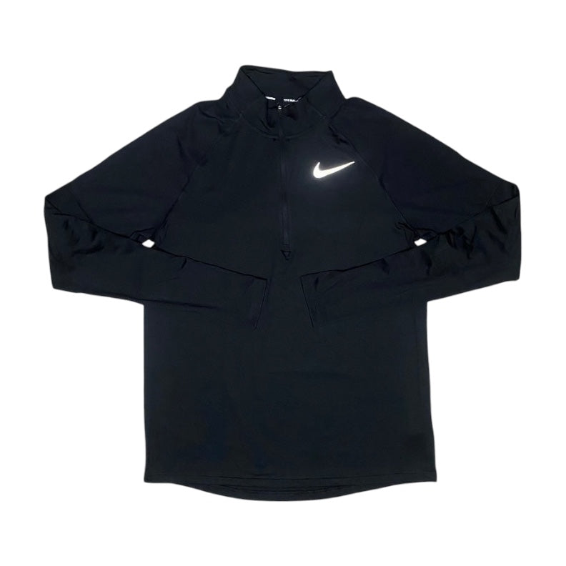 Nike Element Quater Zip Running Top - Black