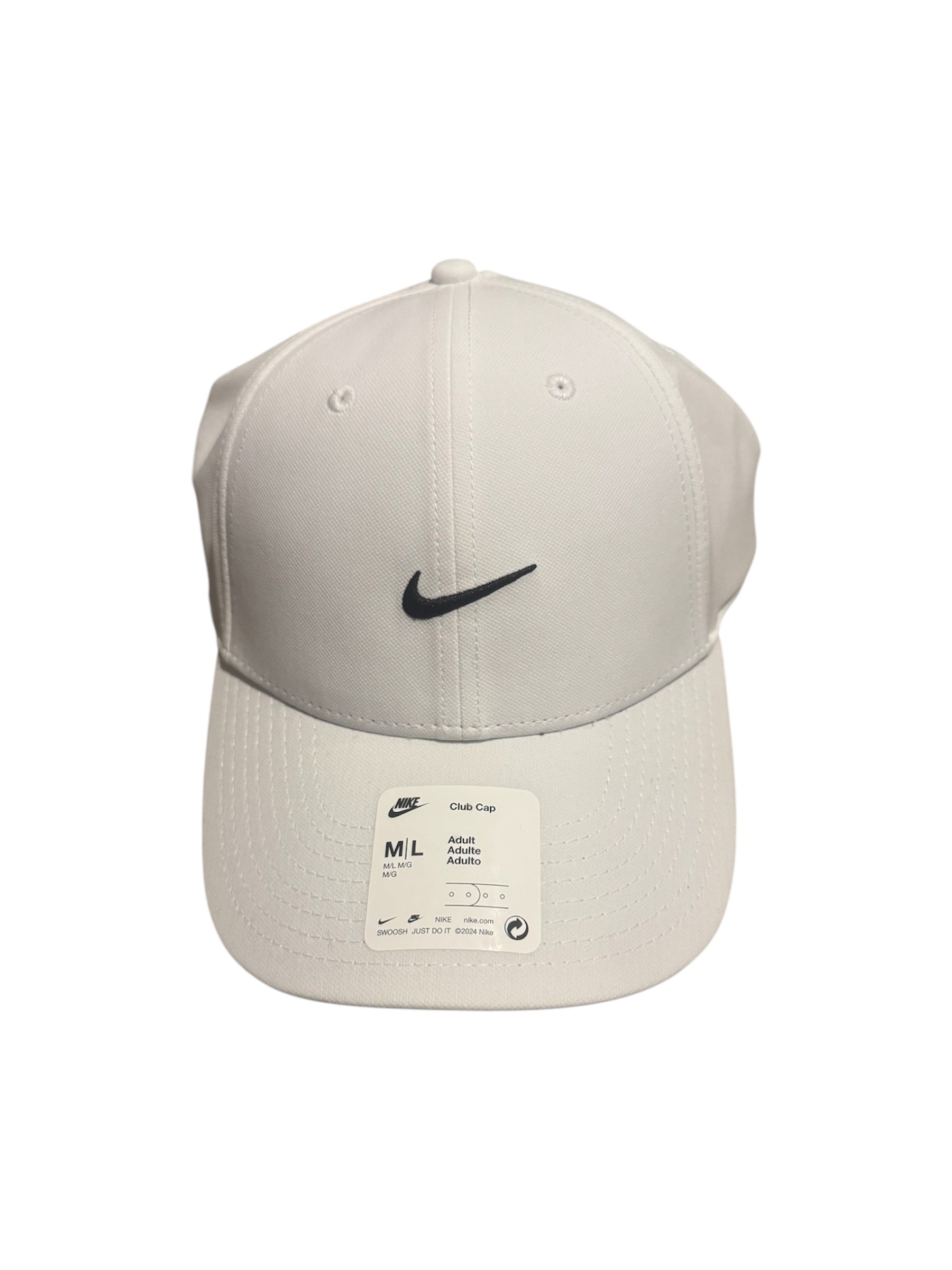 Nike Swoosh Logo Cap - White