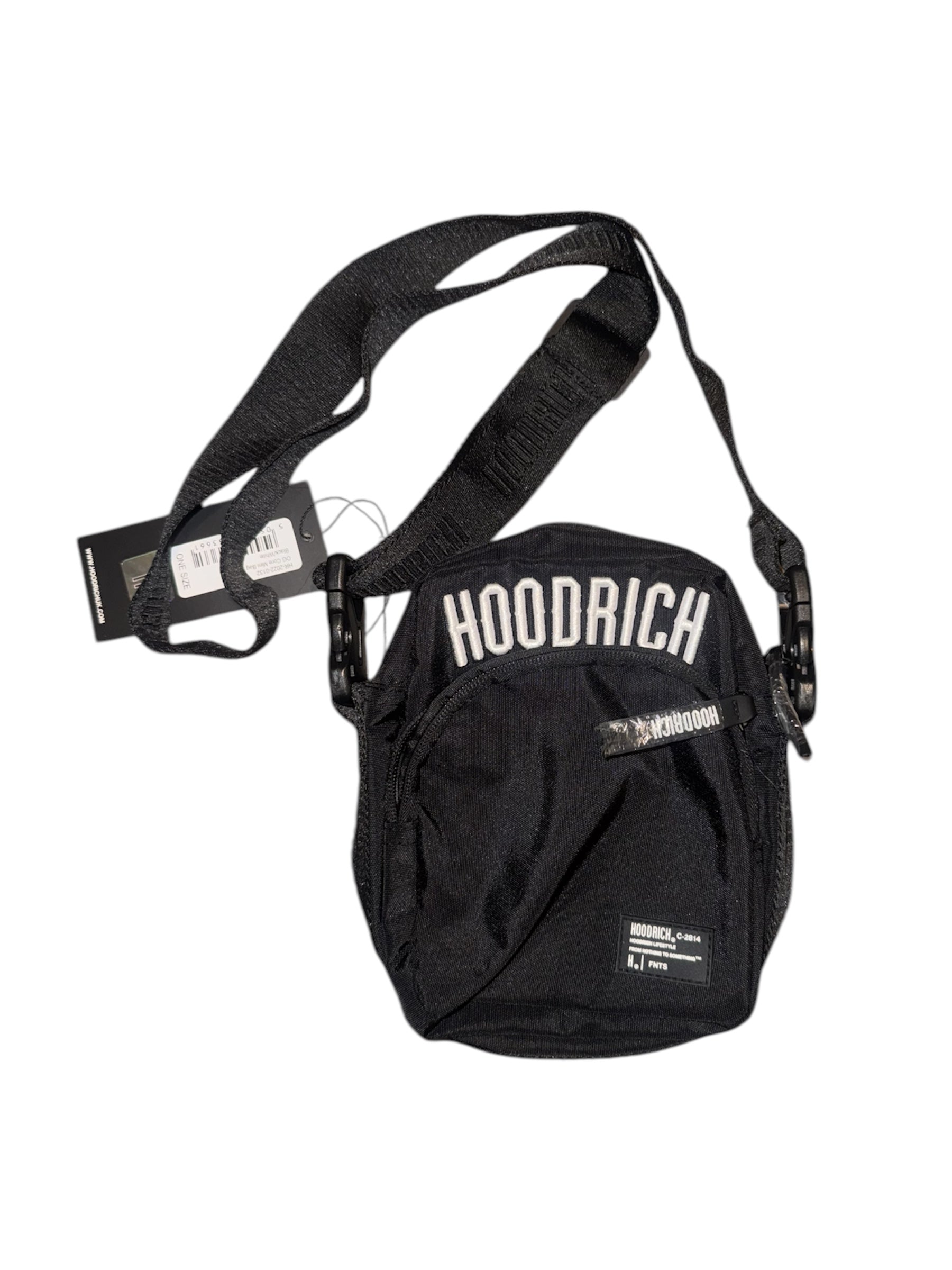 Hoodrich Crossbody Man Bag - Black